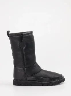 Galizio Torresi – Winterstiefel aus Leder schwarz