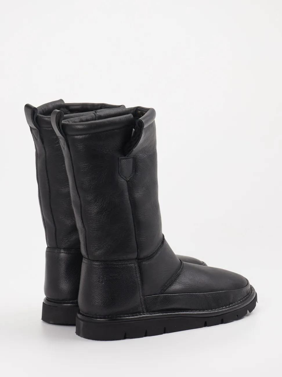 Galizio Torresi – Winterstiefel aus Leder schwarz