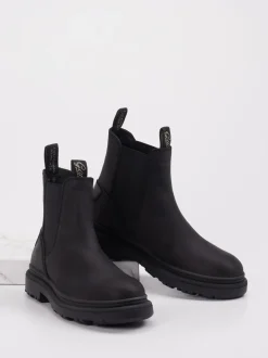 Gant – Chelsea Boots aus Leder schwarz
