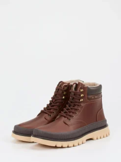 Gant – Herren-Stiefeletten aus Kalbleder Braun