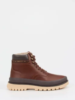 Gant – Herren-Stiefeletten aus Kalbleder Braun