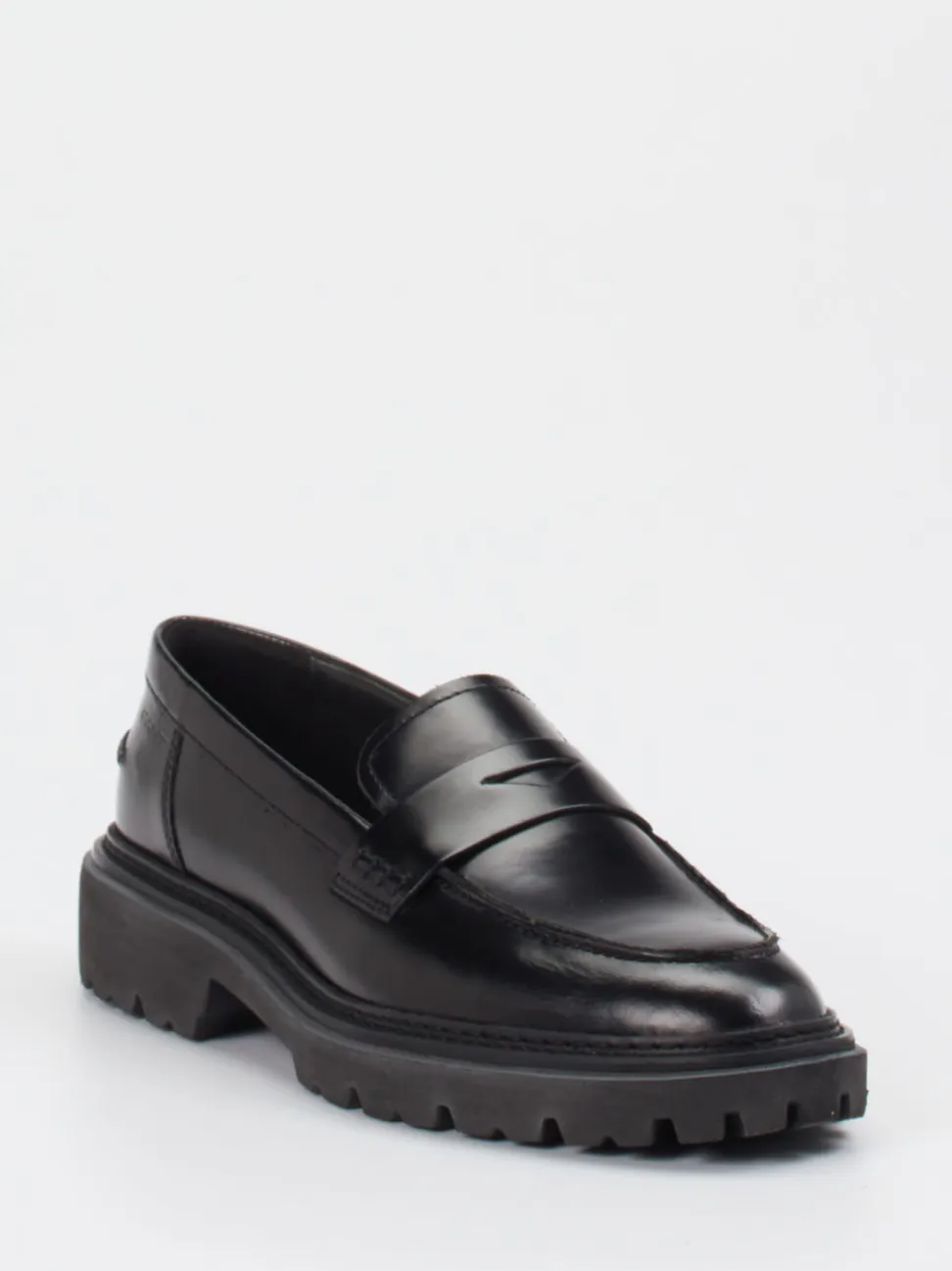 Gant – Loafer aus Hochglanzleder Schwarz