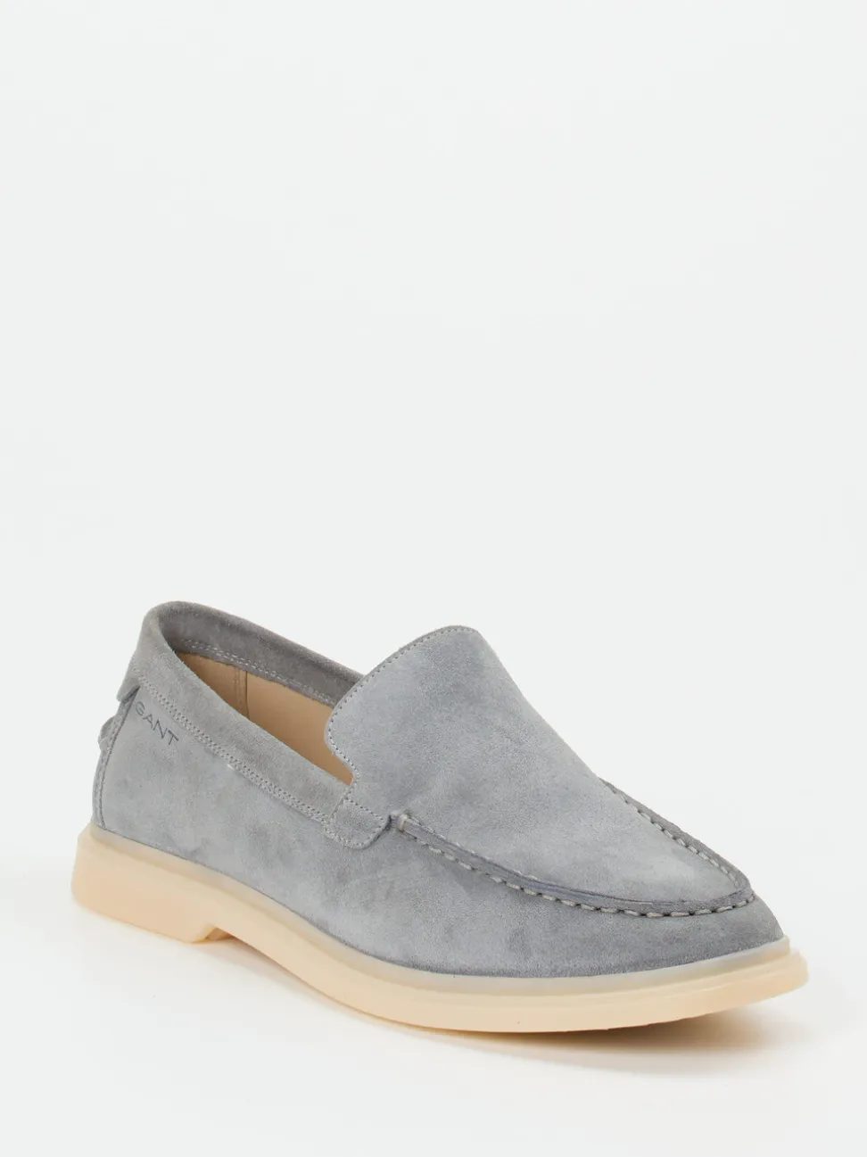 Gant – Loafer aus Veloursleder in Blau