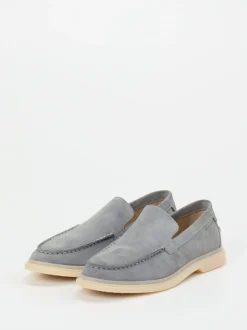 Gant – Loafer aus Veloursleder in Blau