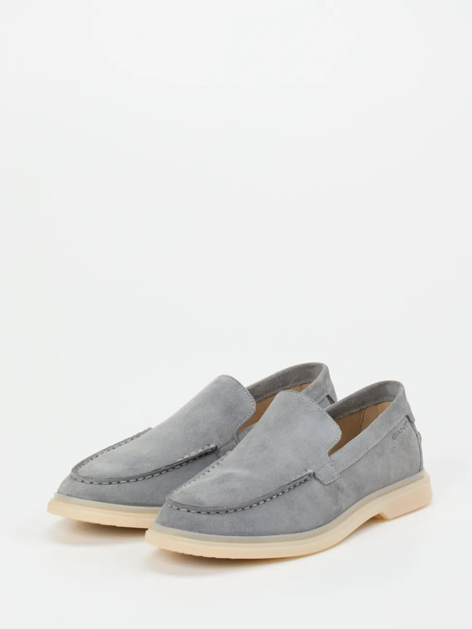 Gant – Loafer aus Veloursleder in Blau
