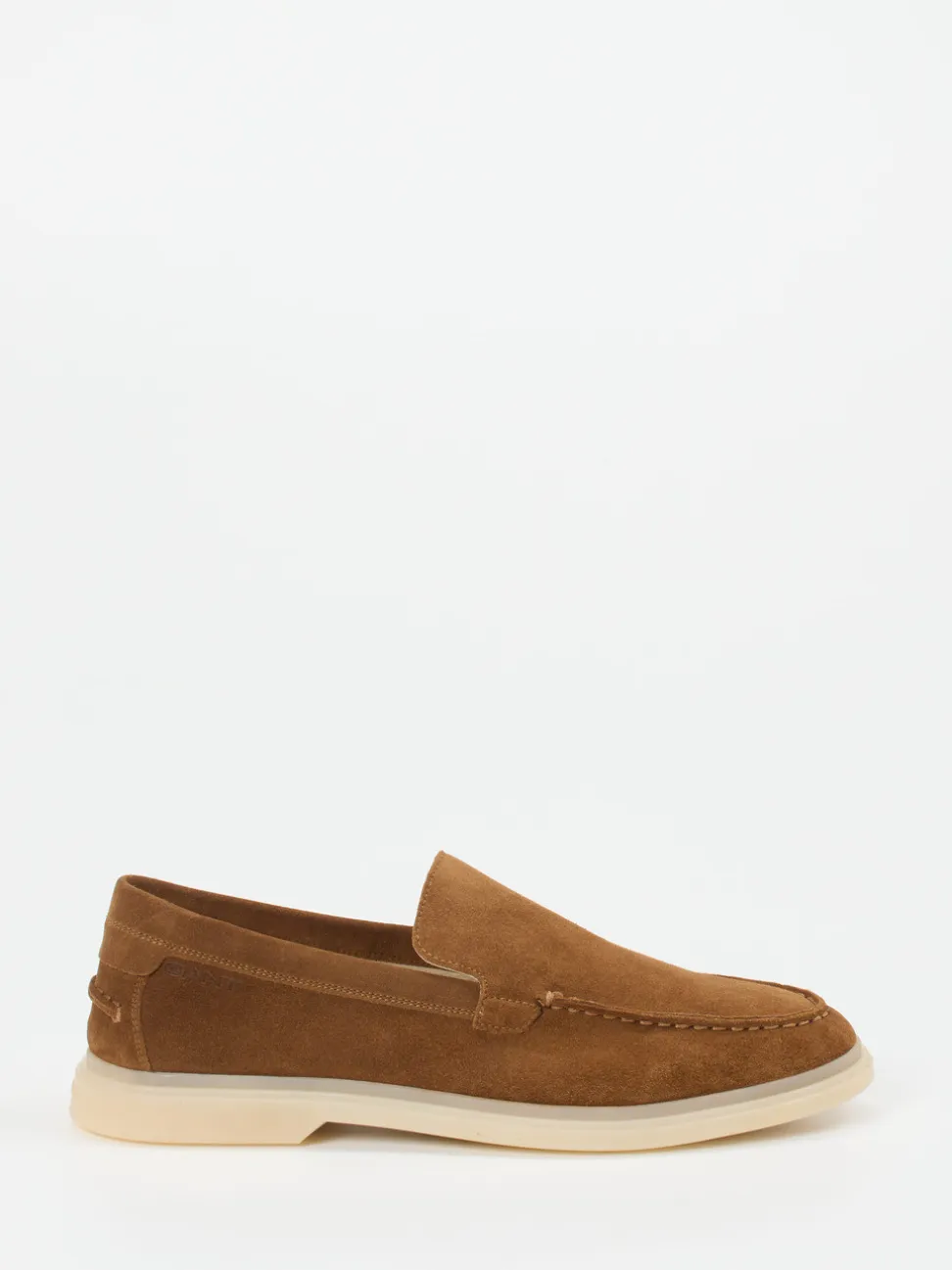 Gant – Loafer aus Veloursleder Cognacbraun