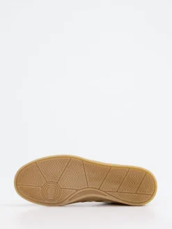 Gant – Retro-Sneaker aus Veloursleder senfgelb
