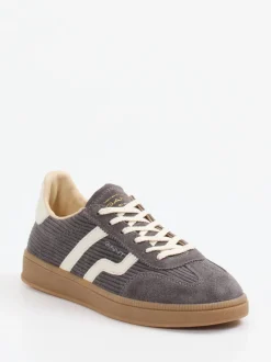 Gant – Retro-Sneaker aus Veloursleder und Cord