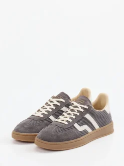 Gant – Retro-Sneaker aus Veloursleder und Cord