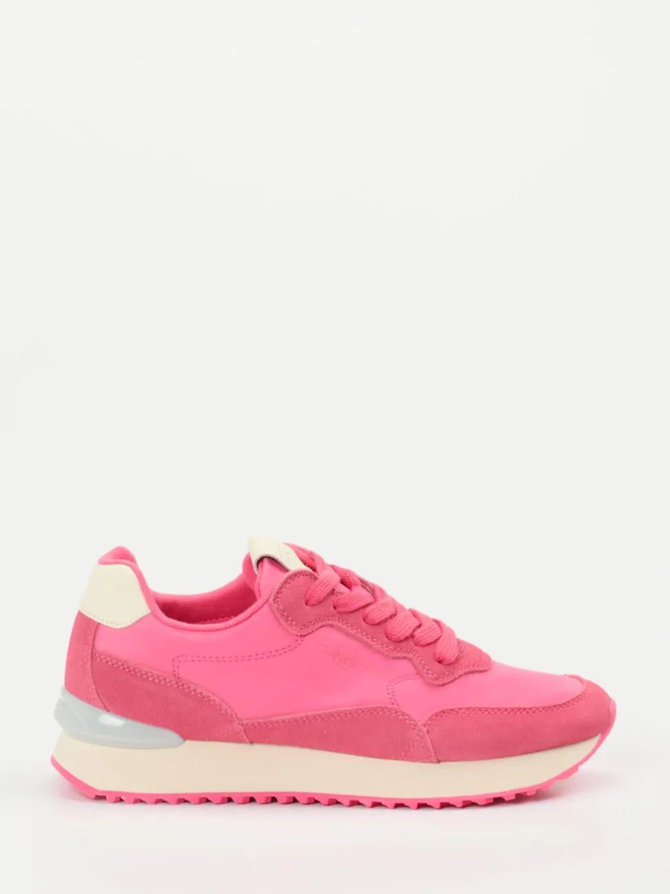 Gant – Retro-Sneaker aus Veloursleder Pink