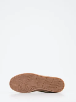 Gant – Retro-Sneaker aus Veloursleder olivgrün