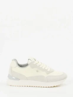 Gant – Retro-Sneaker aus Veloursleder cremeweiß