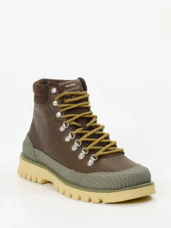 Gant – Schnürboots aus Fettleder in Braun