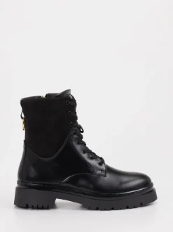 Gant – Schnürboots aus Leder schwarz