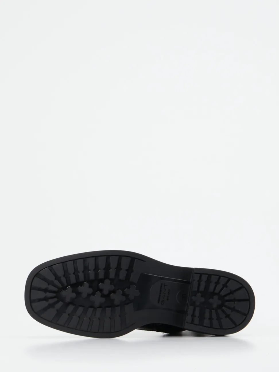 Gant – Schnürstiefelette aus Leder in Schwarz