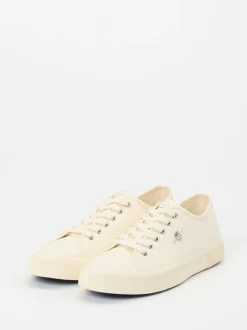 Gant – Sneaker aus Canvas in Cremeweiß
