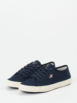 Gant – Sneaker aus Canvas Dunkelblau