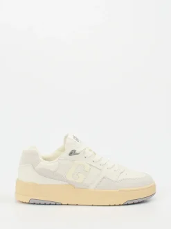 Gant – Sneaker aus Kalbleder in Cremeweiß