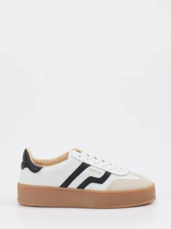 Gant – Sneaker aus Kalbleder mit Gumsohle