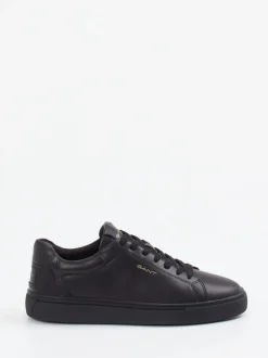 Gant – Sneaker aus Kalbleder in Schwarz