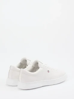Gant – Sneaker aus Kalbleder Off-White