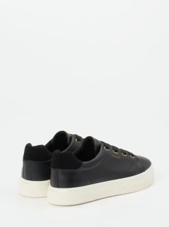 Gant – Sneaker aus Kalbleder in Schwarz
