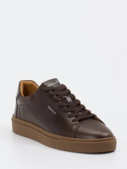 Gant – Sneaker aus Kalbleder in Braun