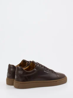 Gant – Sneaker aus Kalbleder in Braun