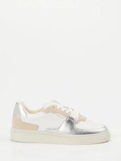Gant – Sneaker aus Lammleder mit Metallic-Detail