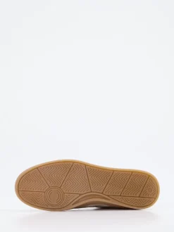 Gant – Sneaker aus Leder und Velours in Beige