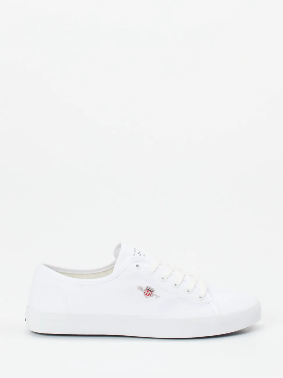 Gant – Sneaker aus Textil in Weiß