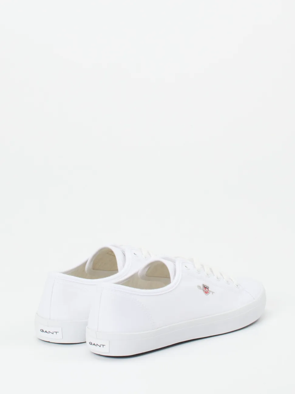 Gant – Sneaker aus Textil in Weiß