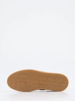 Gant – Sneaker aus Veloursleder in Beige