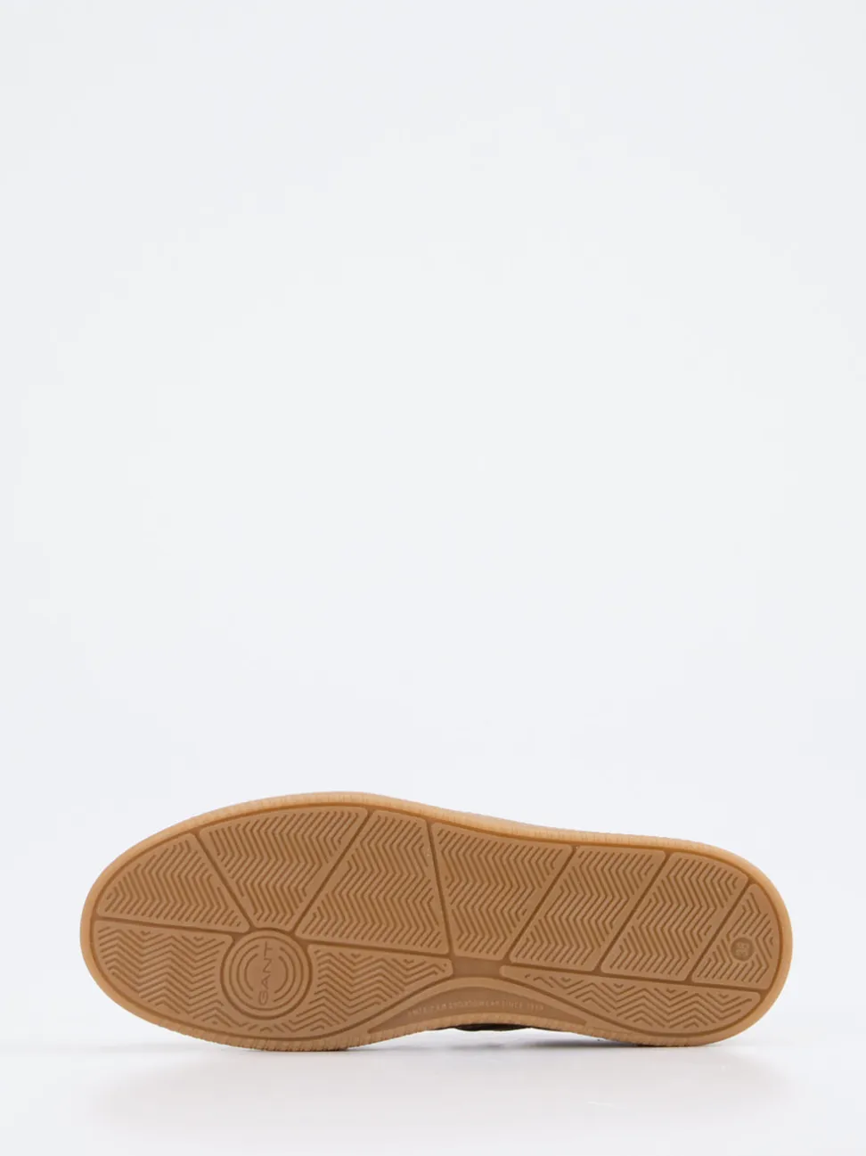 Gant – Sneaker aus Veloursleder in Beige