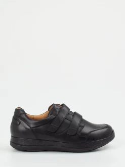 Ganter – Klettschuh aus Kalbleder schwarz