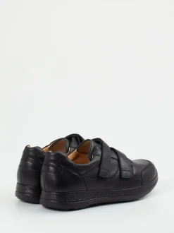 Ganter – Klettschuh aus Kalbleder schwarz