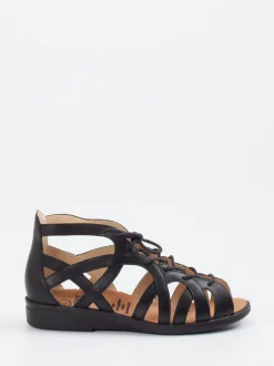 Ganter – Komfort-Sandalen aus Kalbleder schwarz