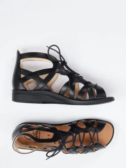 Ganter – Komfort-Sandalen aus Kalbleder schwarz