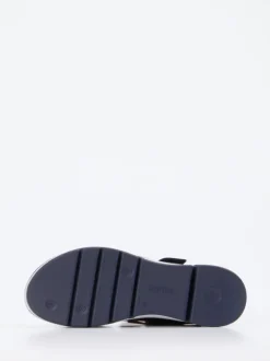 Ganter – Komfortsandalen aus Nubukleder Schwarz