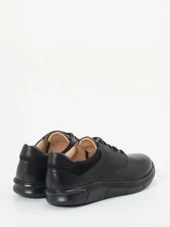 Ganter – Komfort-Schnürschuh aus Kalbleder schwarz