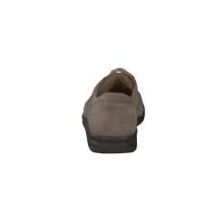 Ganter – Komfort-Schnürschuh aus Nubukleder taupe