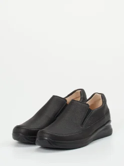 Ganter – Komfort-Slipper aus Kalbleder schwarz