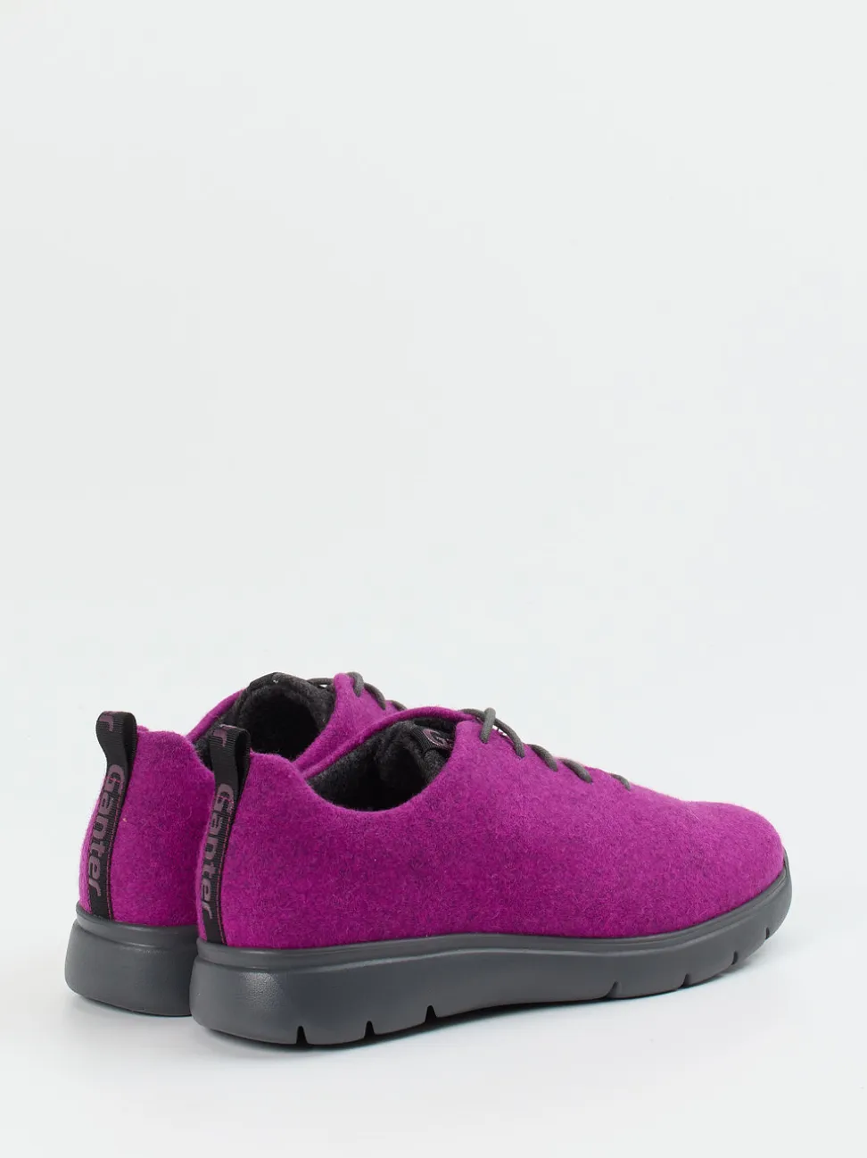 Ganter – Komfort-Sneaker aus Wolle in Violett