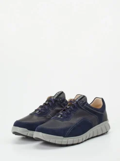 Ganter – Komfort-Sneaker aus Kalbleder Dunkelblau