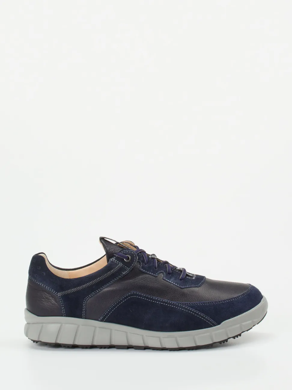Ganter – Komfort-Sneaker aus Kalbleder Dunkelblau