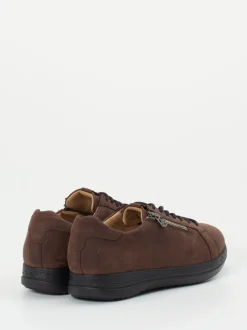 Ganter – Komfort-Sneaker aus Nubukleder Dunkelbraun