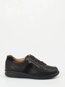 Ganter – Komfort-Sneaker aus Kalbleder schwarz
