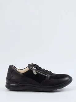 Ganter – Komfort-Sneaker aus Kalbleder schwarz