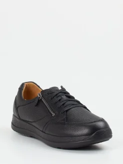Ganter – Komfort-Sneaker aus Kalbleder Schwarz