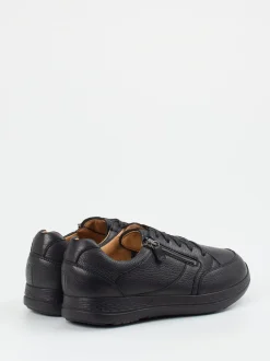 Ganter – Komfort-Sneaker aus Kalbleder Schwarz
